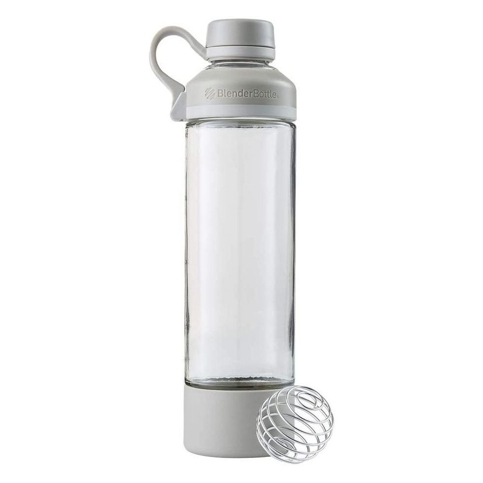 Glass Protein Shaker Water Bottle