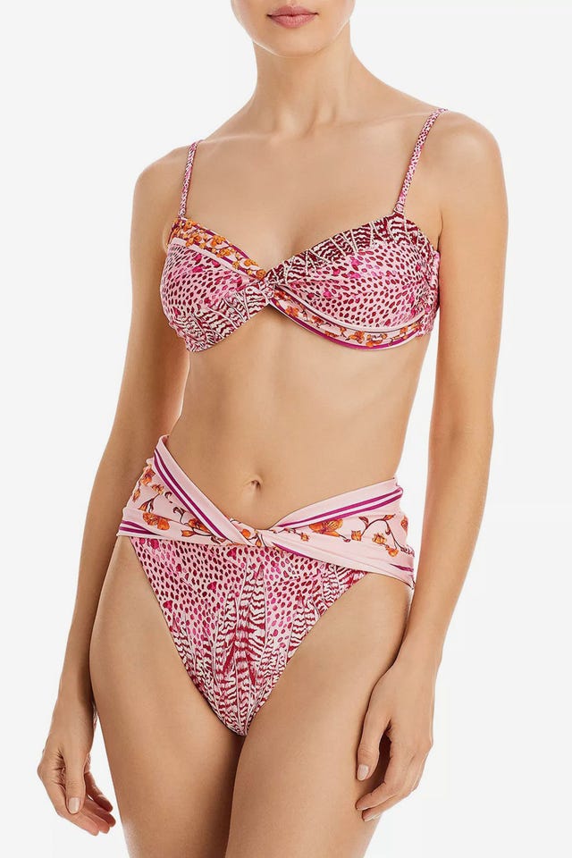 Stacy Embellished Bandeau Bikini Top