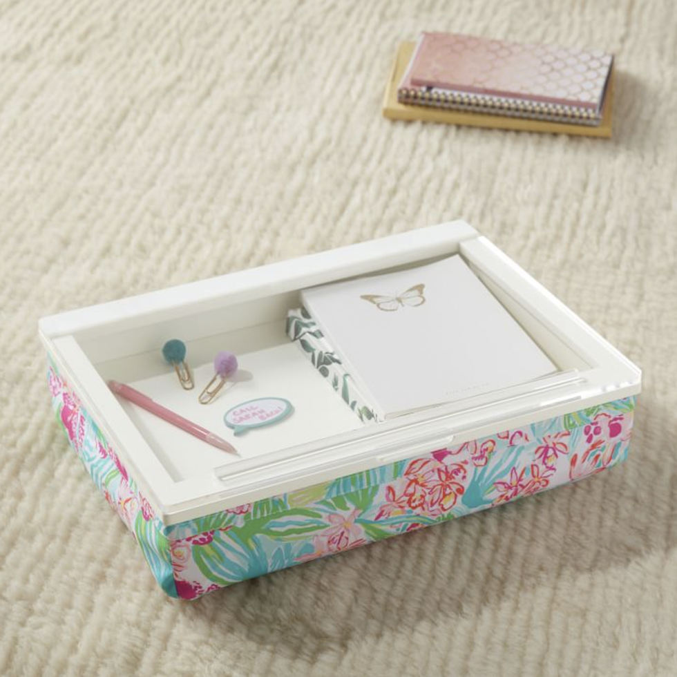 Lilly Pulitzer Acrylic Super Storage Lapdesk