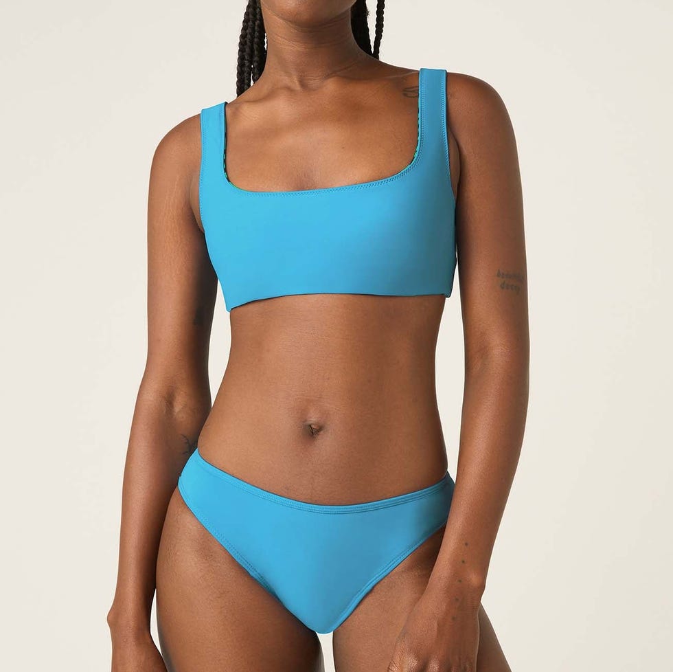 Our leak-proof swimwear provides you with all-day protection from pelvic  floor mishaps, light periods and spotting when you're in the water as well  as on