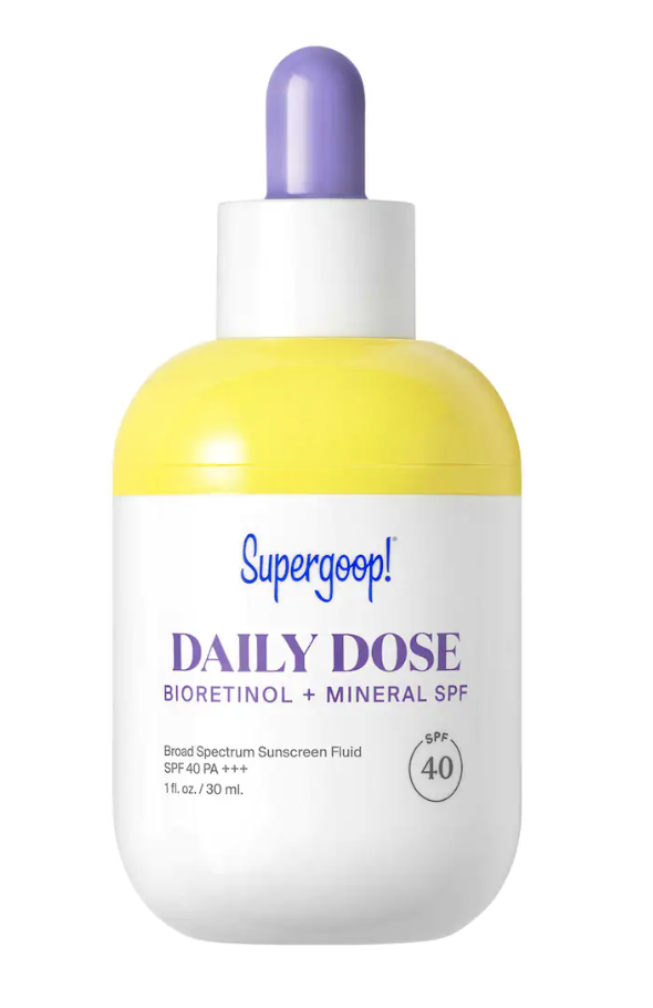 Supergoop! Daily Dose Bioretinol + Mineral SPF 40 with Bakuchiol 1 oz / 30 mL