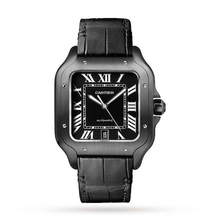 Mens black watch sale best sale