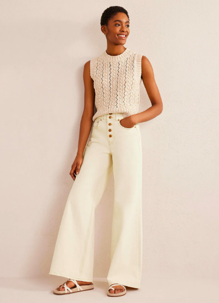 Wells Wide Leg Ponte Trousers  Endource