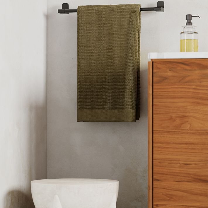 West elm waffle online towels