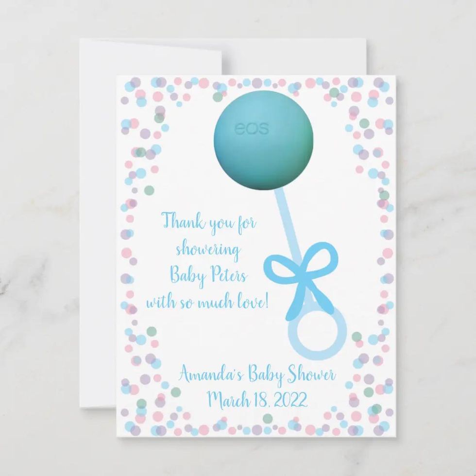 8 Baby Shower Tea Favors, Baby Shower Tea Bag Favors, a Baby is