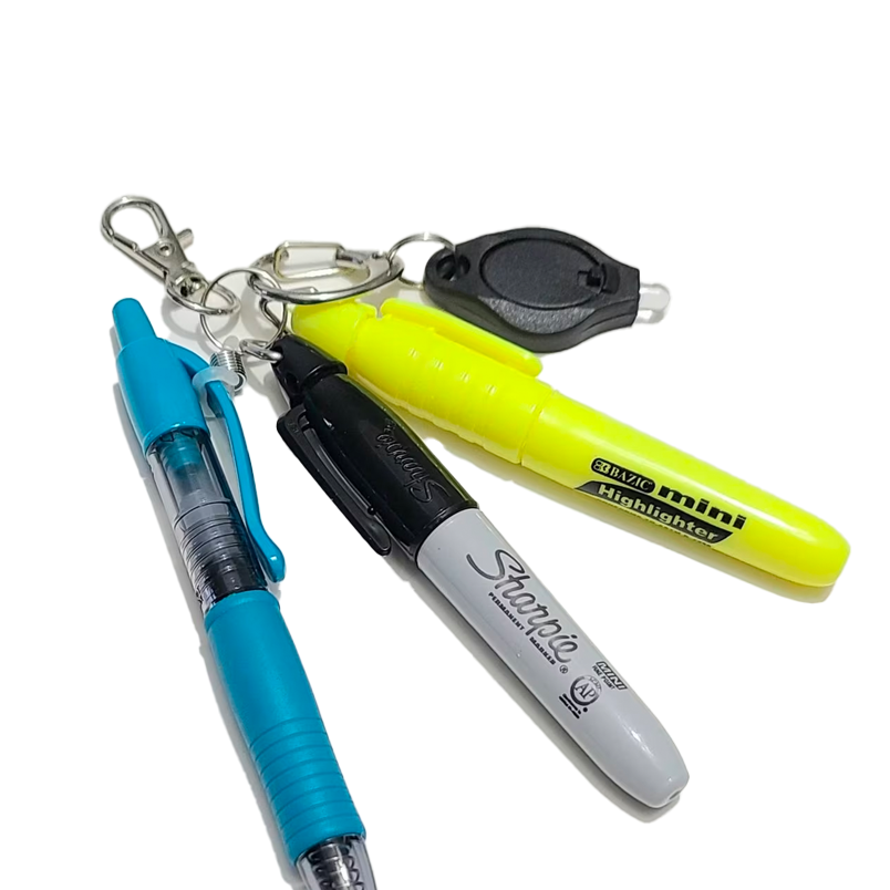Badge Reel Accessories / Mini Pen Sharpie/permanent Marker 