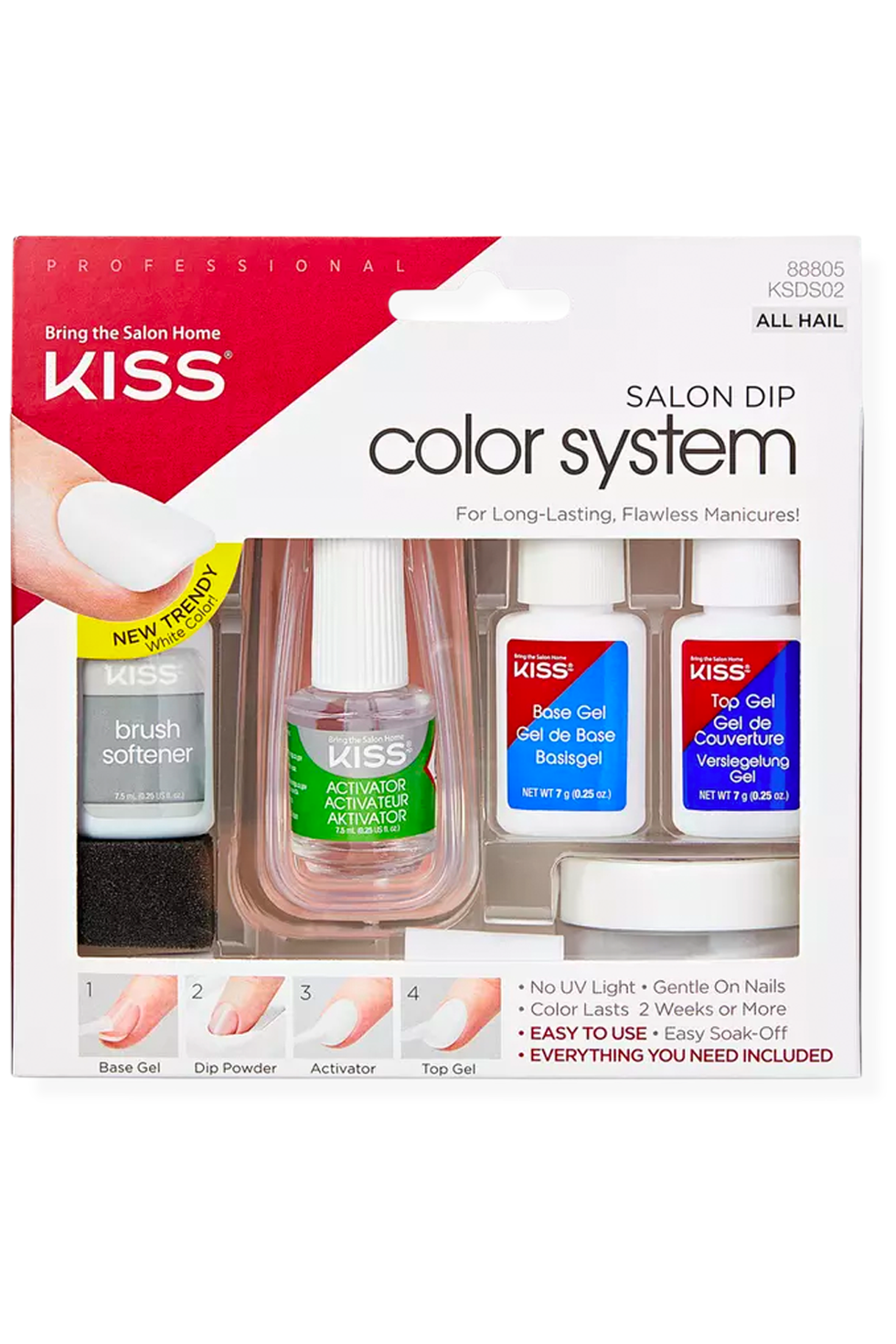 Kiss Dip Color System All-in-One Starter Kit