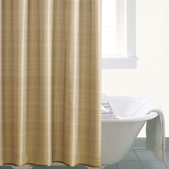 Gold Sparkle Shower Curtain