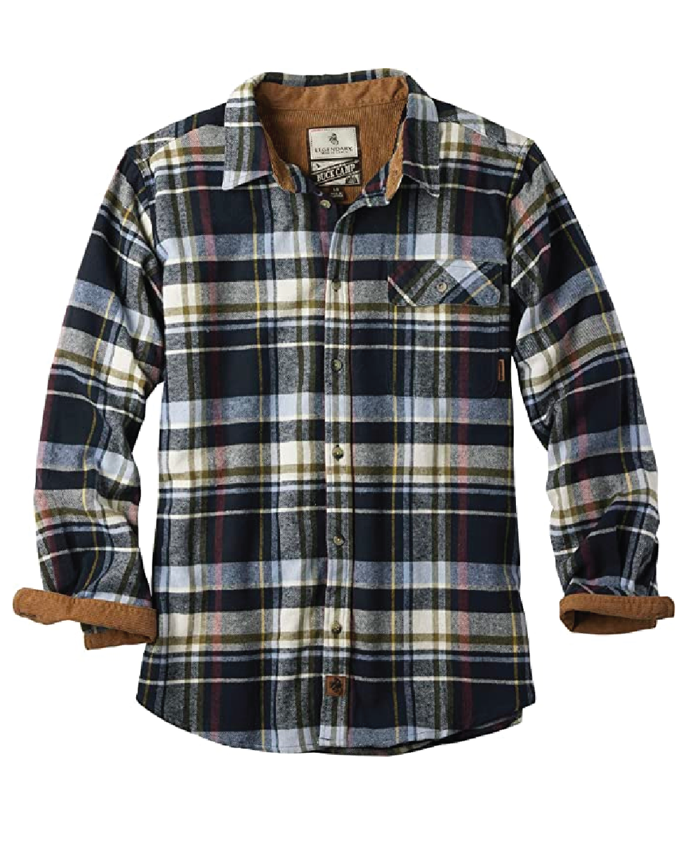 Legendary Whitetails Men's Standard Buck Camp Flannel Shirt