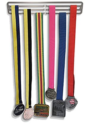 Stainless Steel Triple Medal Hanger Display 