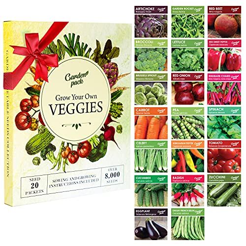Vegetable Seeds, 20 Pack