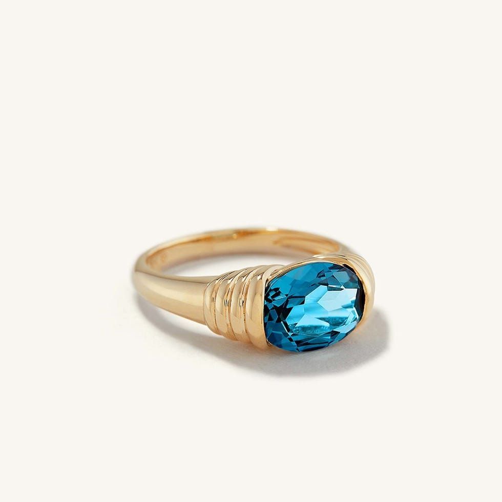 Heirloom Ring London Blue Topaz