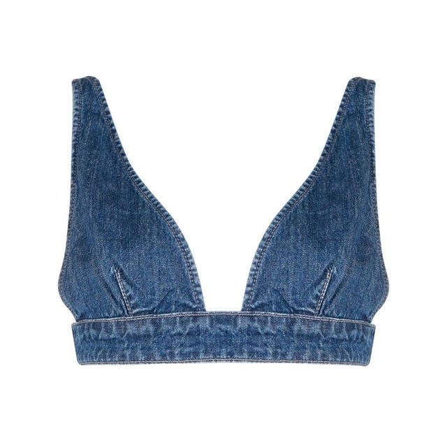 Runaway Denim Bralette