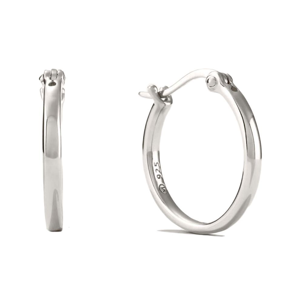 Midi Hoops Silver