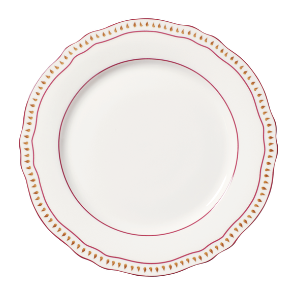 Adam Lippes Four Coquille Dinner Plates - White