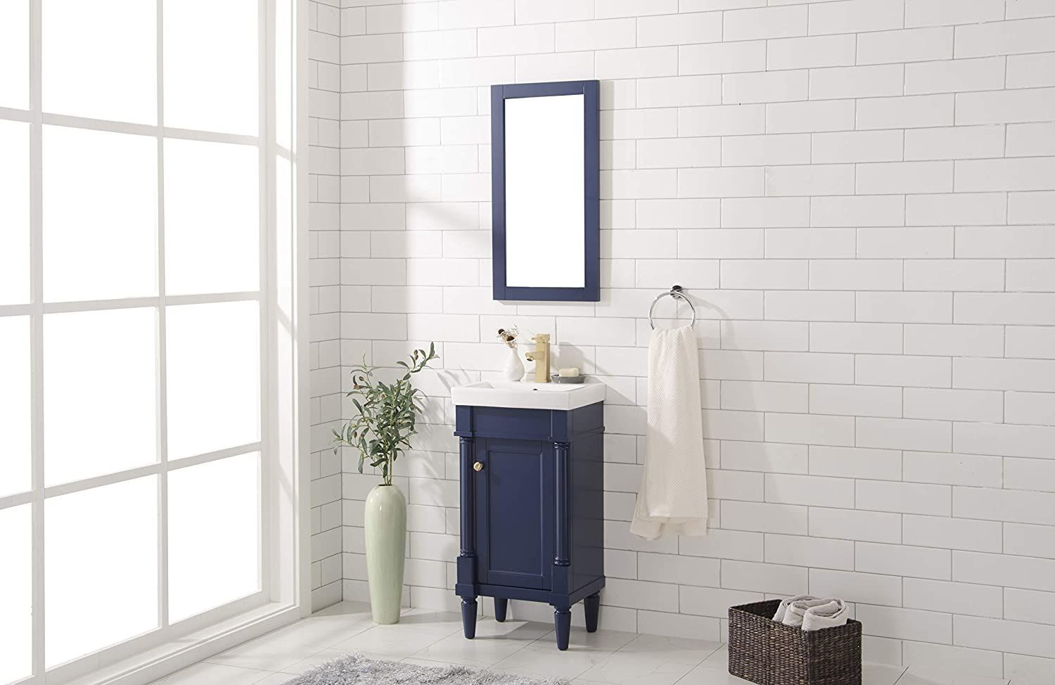 Bathroom vanity for on sale small spaces