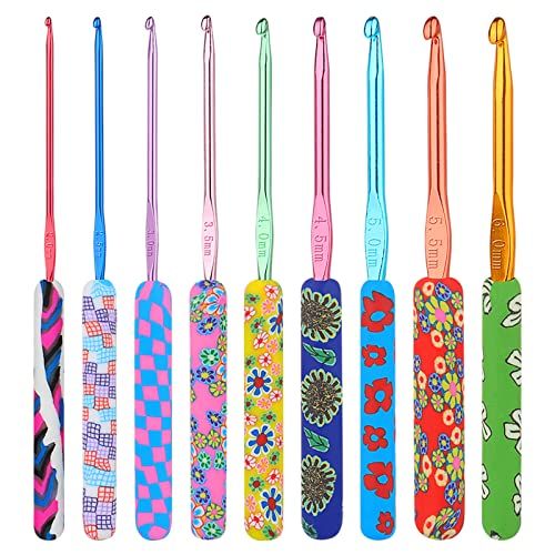 MADE TO ORDER Pastel Strawberry Polymer Clay Crochet Hook Set of 6, Clay  Crochet Hooks, Cute Crochet Hooks, Crochet Hook Set 