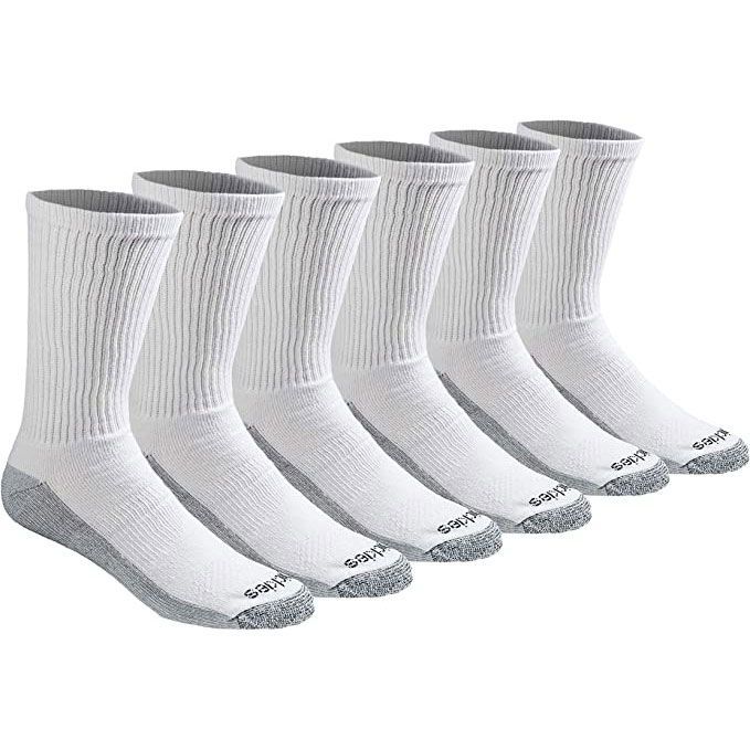 Champion® Double Dry® Performance Men's Crew Athletic Socks (6