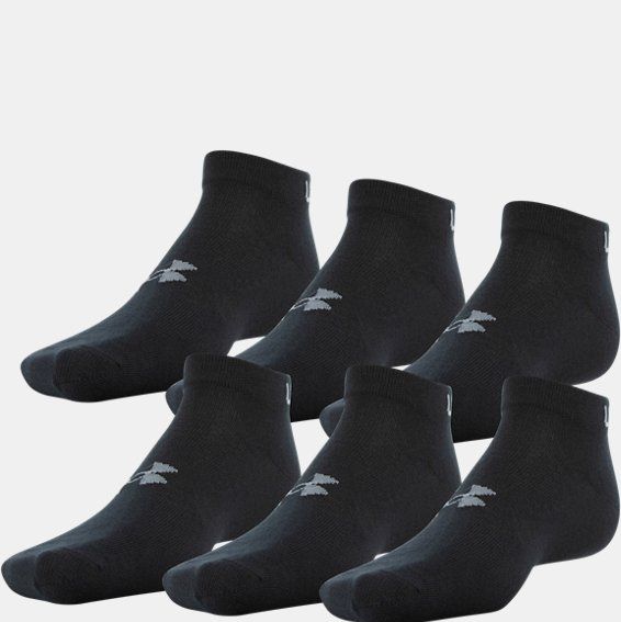 Men's UA Essential Low Cut Socks (6-Pack)