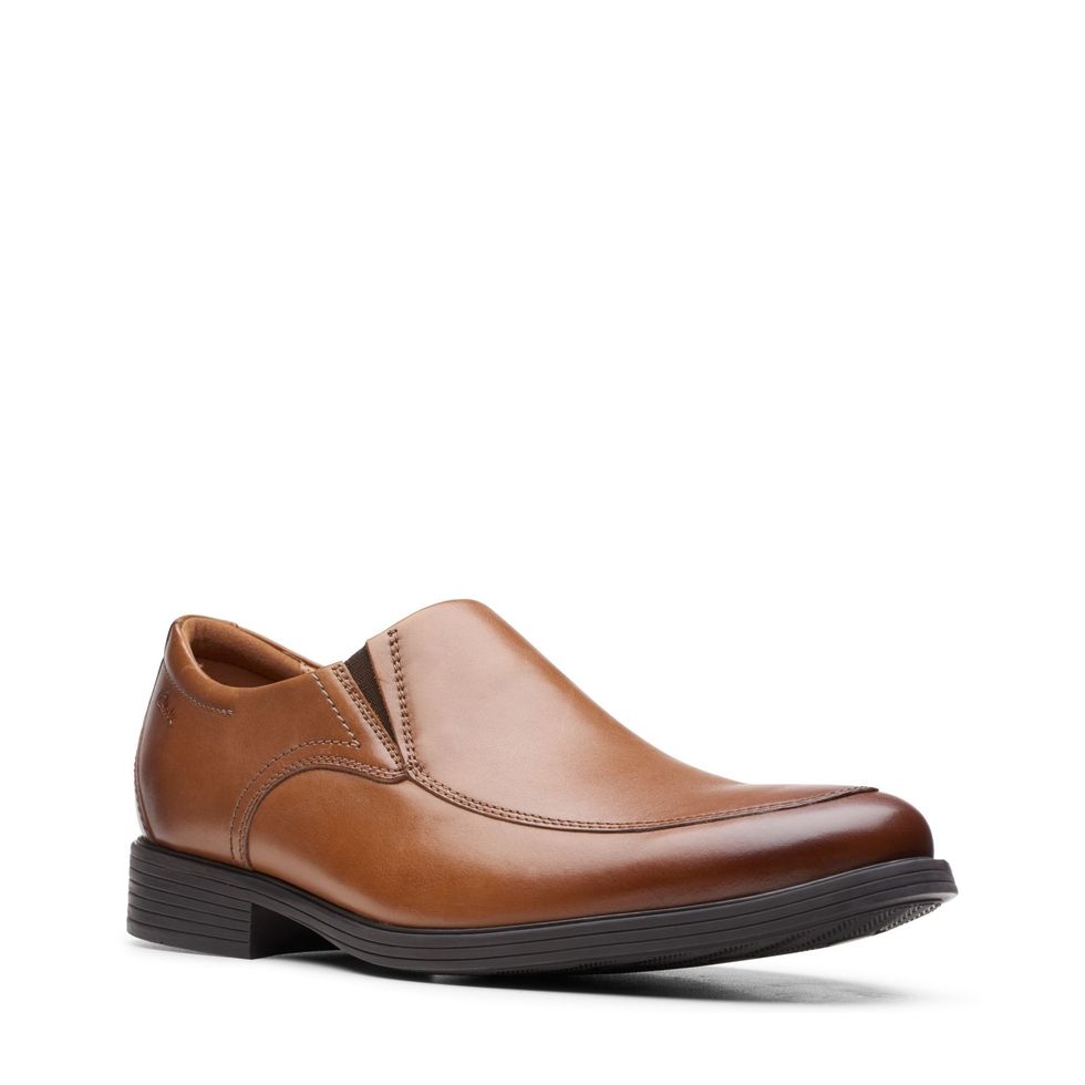 Textured Slip-On Formal Shoes