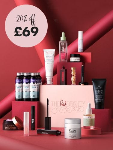 Red Beauty Stars Box, £69