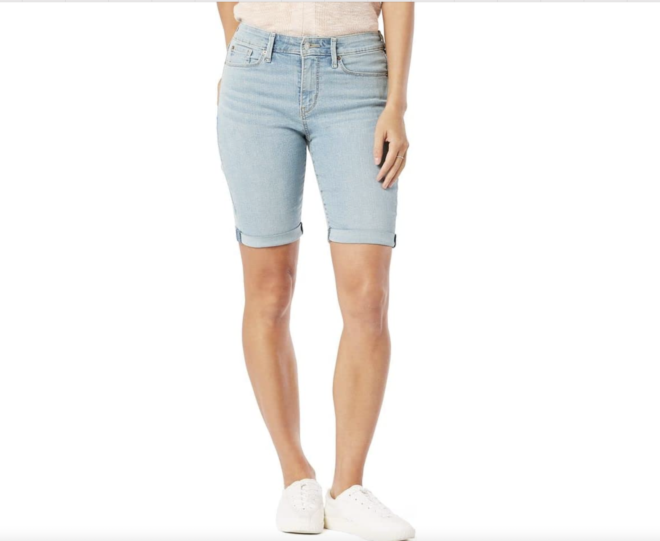 Denim Bermuda Shorts Are Back—Here's How to Style Them