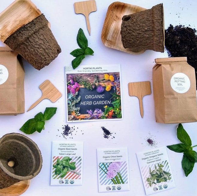 Organic Kitchen Herb Garden Kit