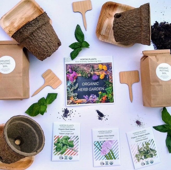 Organic Kitchen Herb Garden Kit