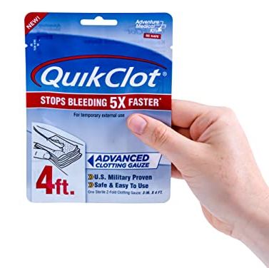 QuikClot Advanced Clotting Gauze 