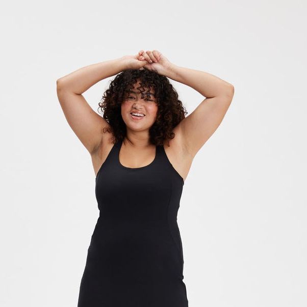 Women's Backless Adjustable & Removable Strap Cool Touch Slip Dance Active  Dress - Halara
