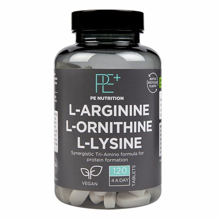 L-arginine L-ornithine L-lysine 120 Tablets