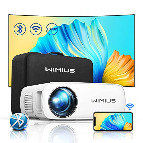 Proyector de 9800 Lumen WiFi 5G Bluetooth 1080P