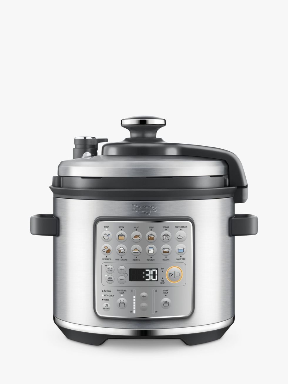 Tefal Turbo Cuisine 4.8L Multi Pressure Cooker, CY754840, Black