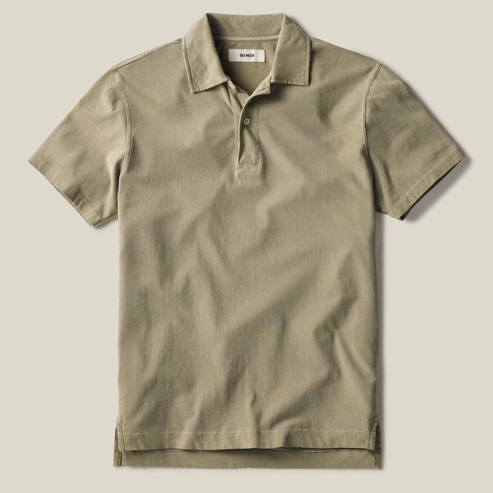 Sueded Cotton Polo