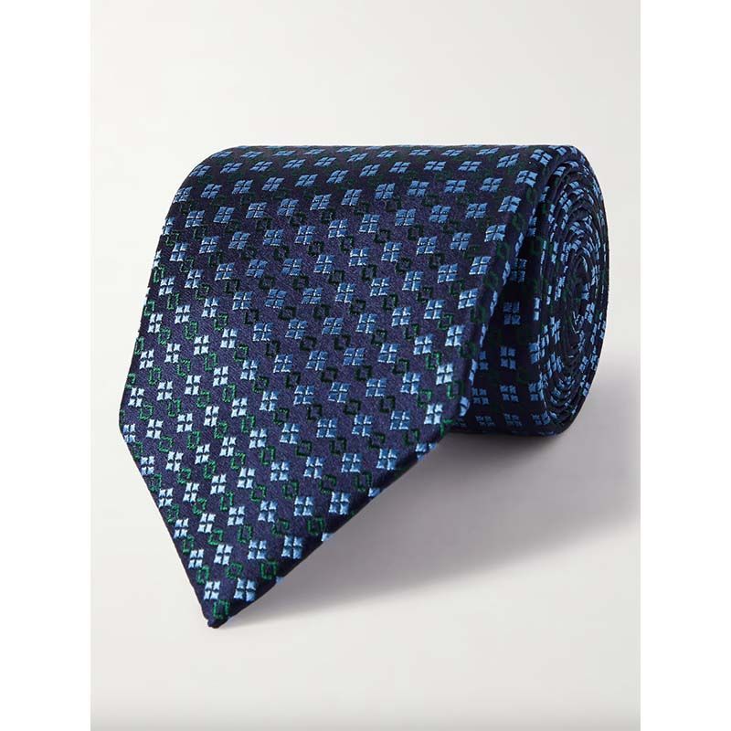 Silk-Jacquard Tie