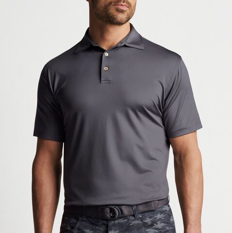 Solid Efficiency Jersey Polo
