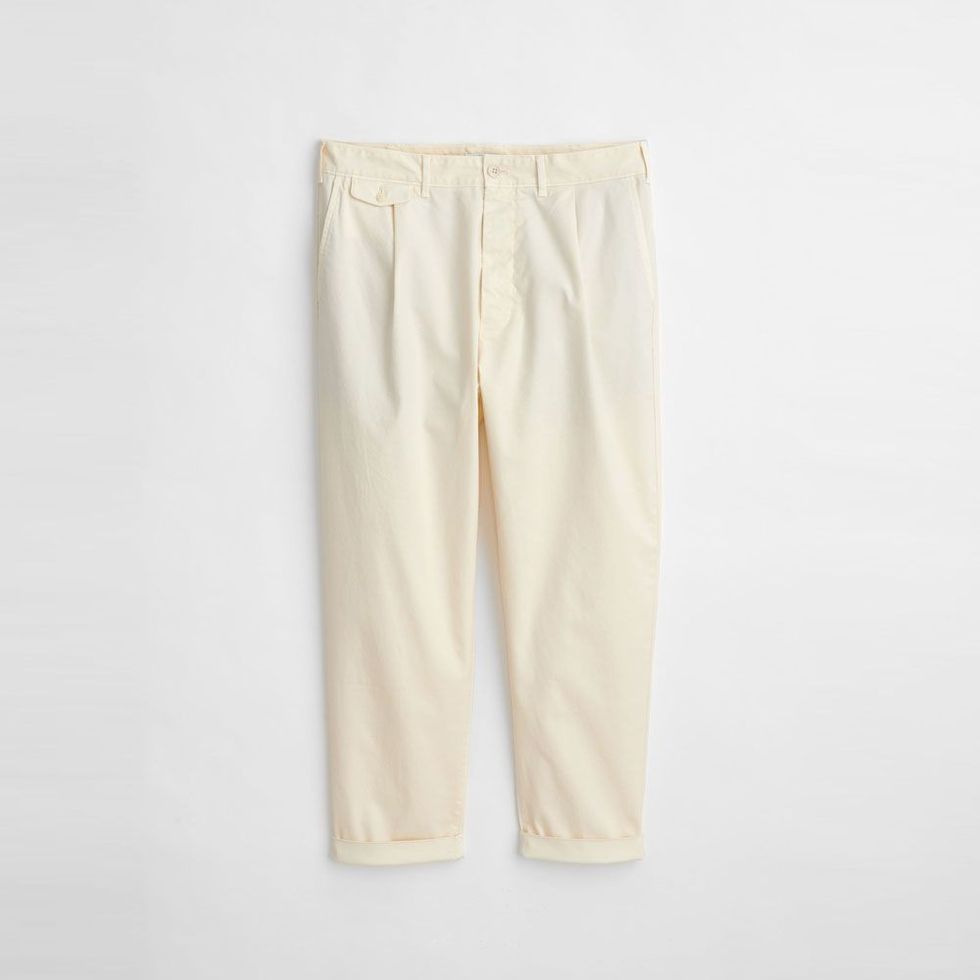 Standard Pleated Pant in Chino