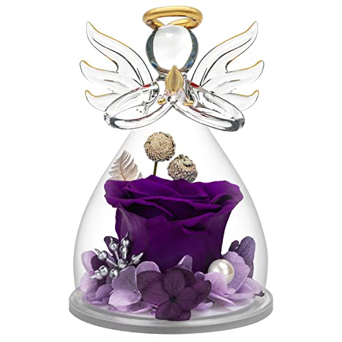Glass Angel Figurine