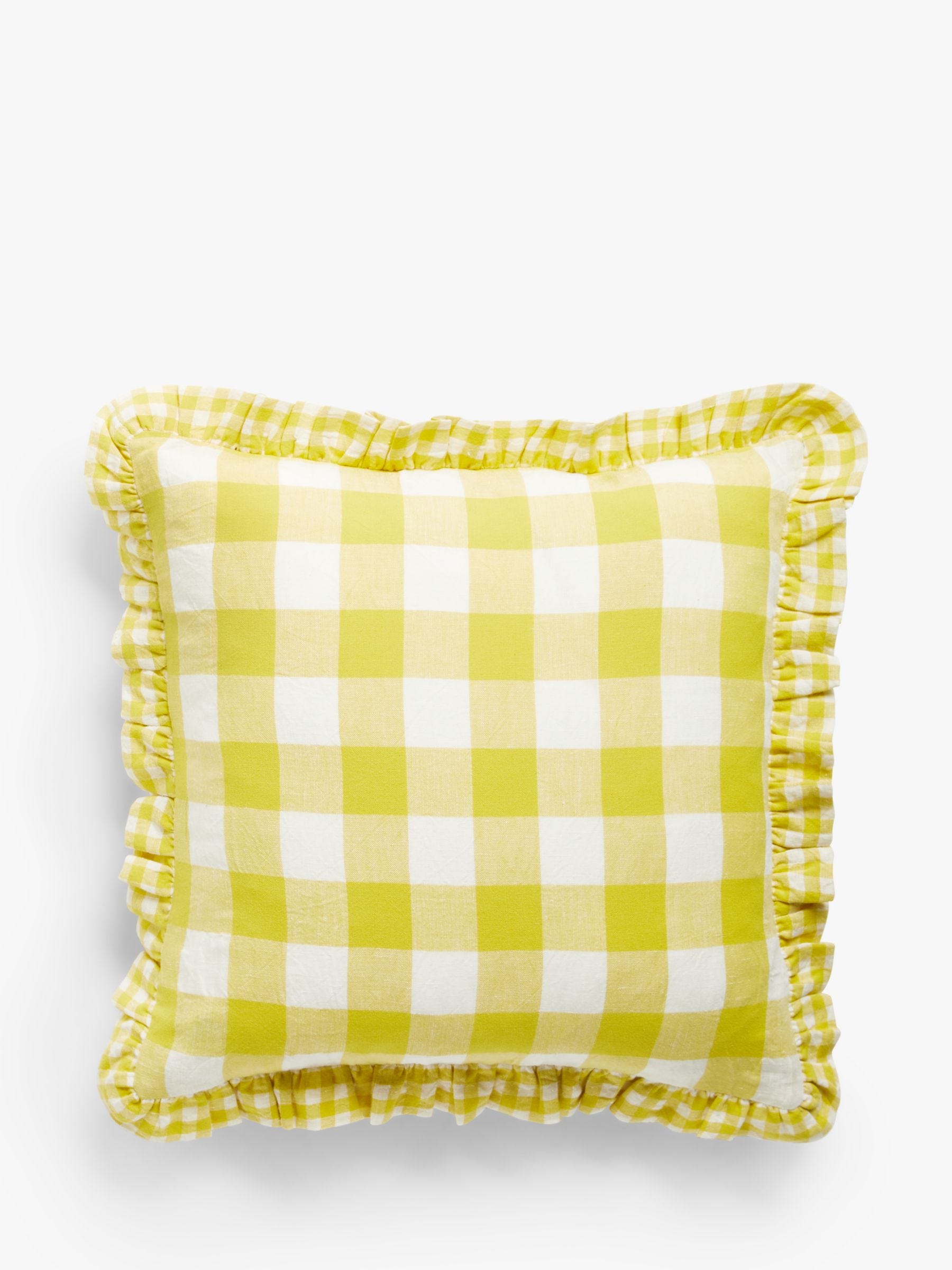 ANYDAY Gingham Check Cushion