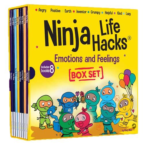Ninja Life Hacks Emotions and Feelings 8-Book Box Set
