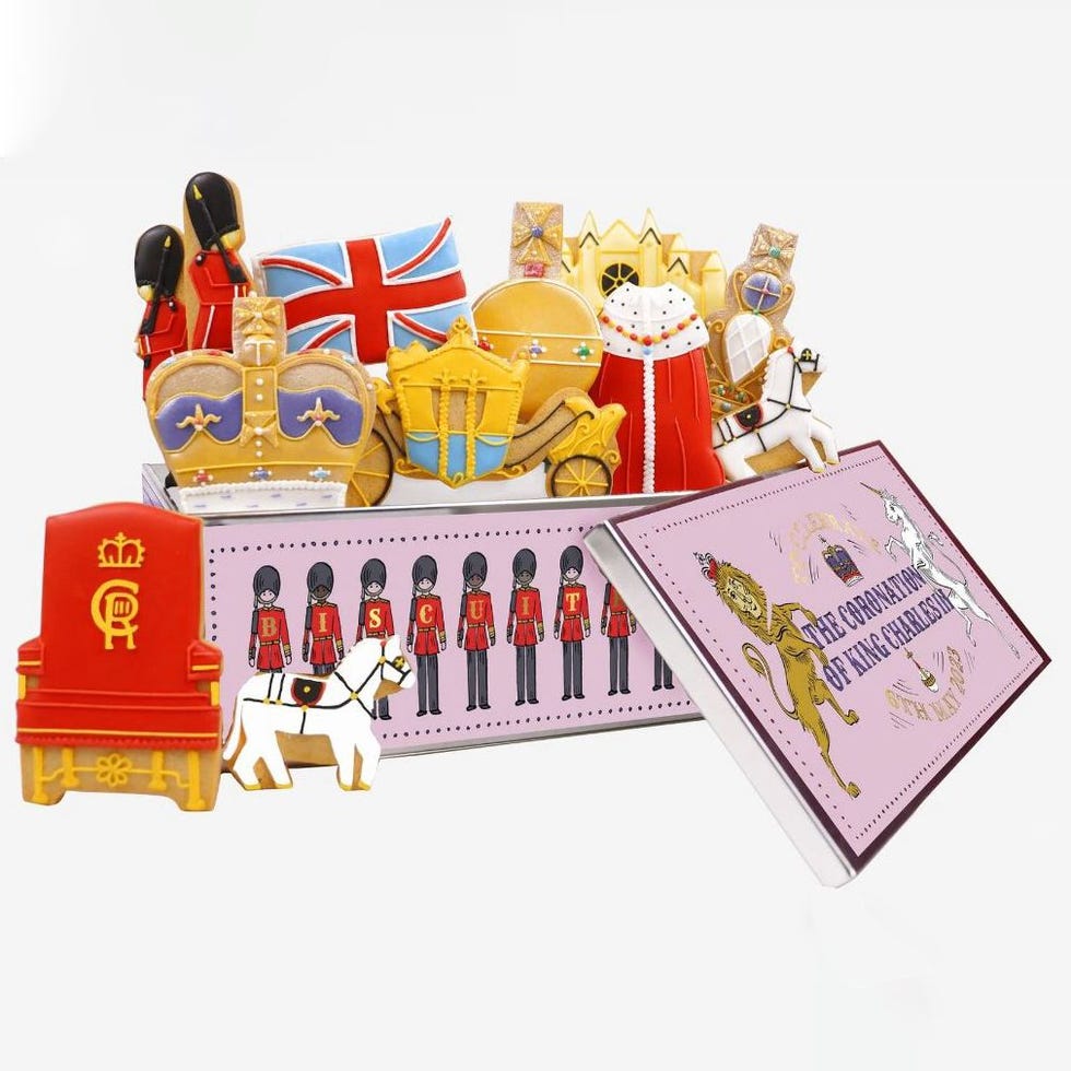 Biscuiteers King Charles III Coronation Biscuit Tin