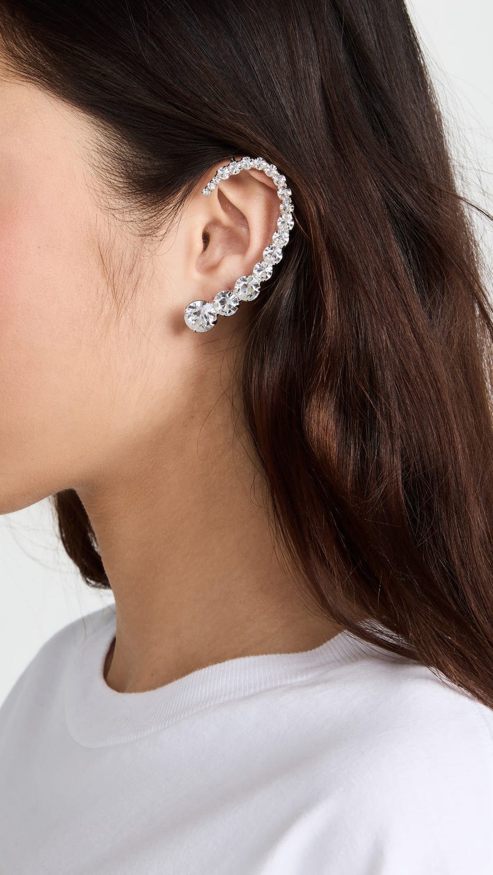 Lelet NY Crystal Ear Cuff