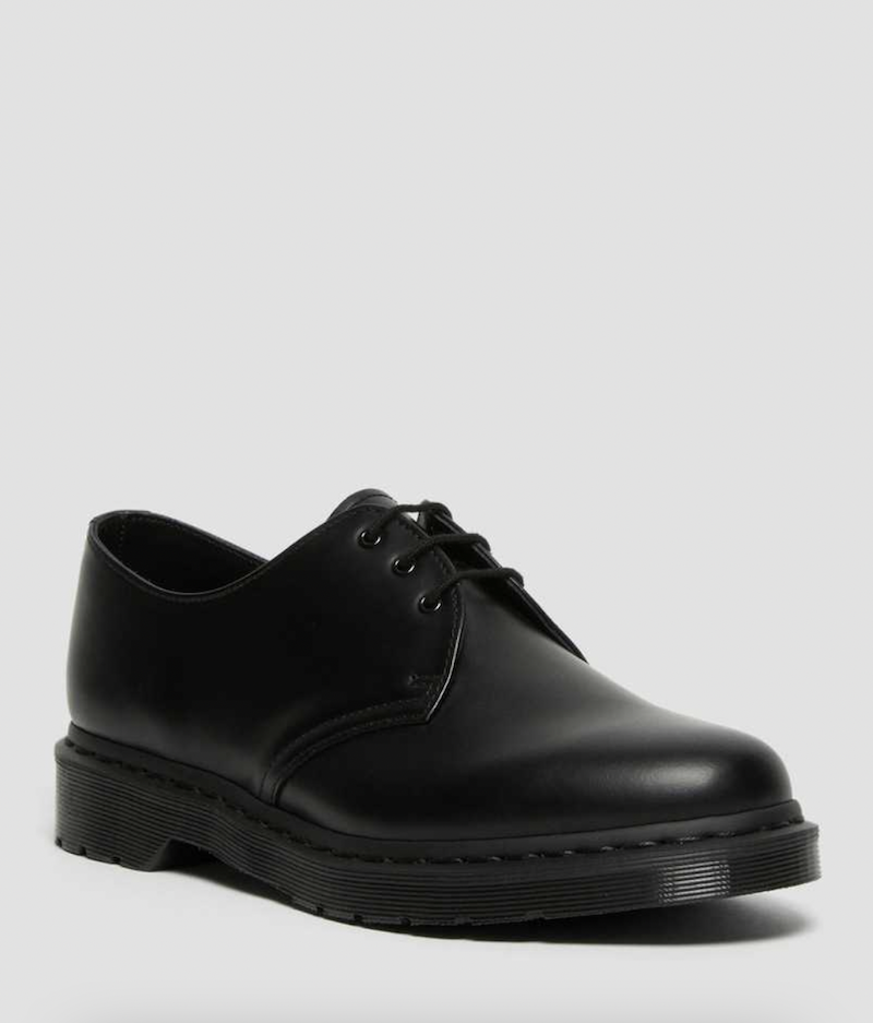 1461 Mono Smooth Leather Oxford Shoes
