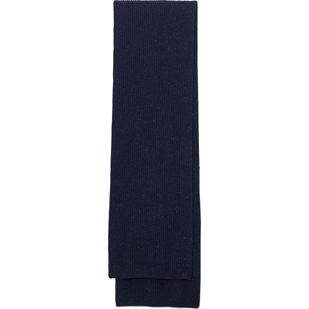 Harlow Wool & Cashmere Blend Scarf in Navymult