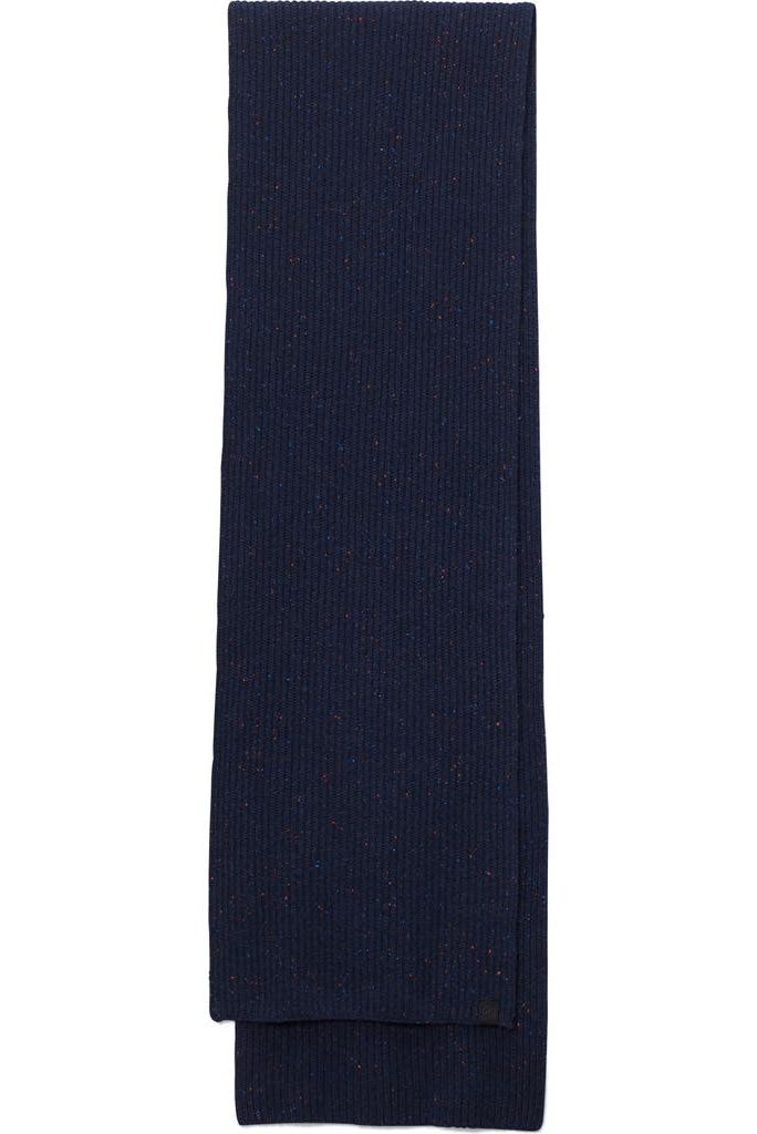 Harlow Wool & Cashmere Blend Scarf in Navymult
