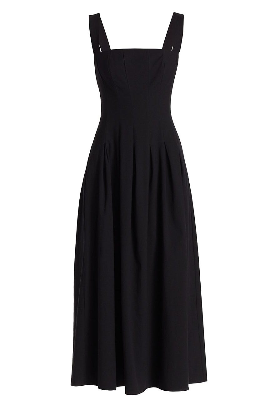 Mika Fit-&-Flare Midi-Dress