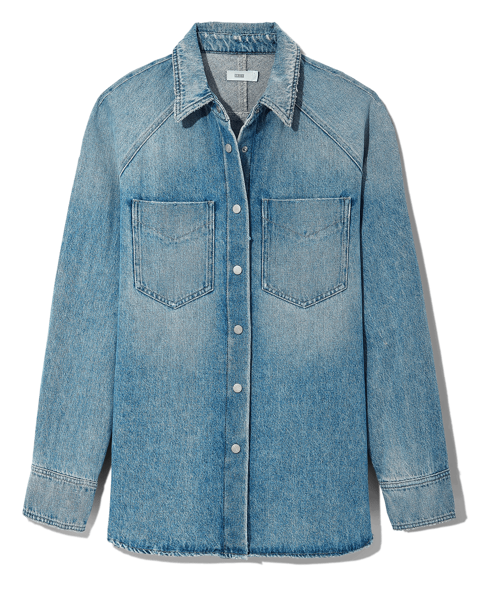 A BETTER BLUE Denim Shirt