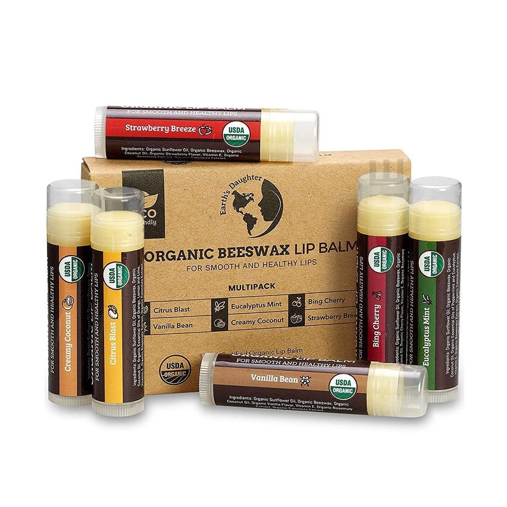 Organic Lip Balm 6-Pack