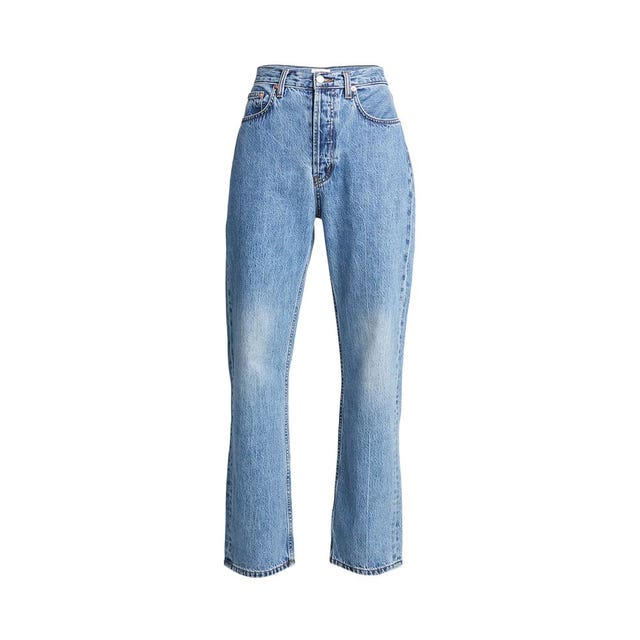 Thin Bone Line Childhood Jeans