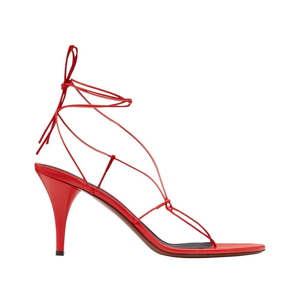 Neous Giena Strappy Leather Ankle-Tie Sandals